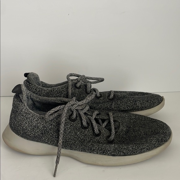 Allbirds Men’s Lace-up Wool Runners Athletic Sneakers Grey 11 - Picture 1 of 8